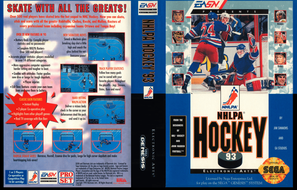 NHLPA Hockey 93